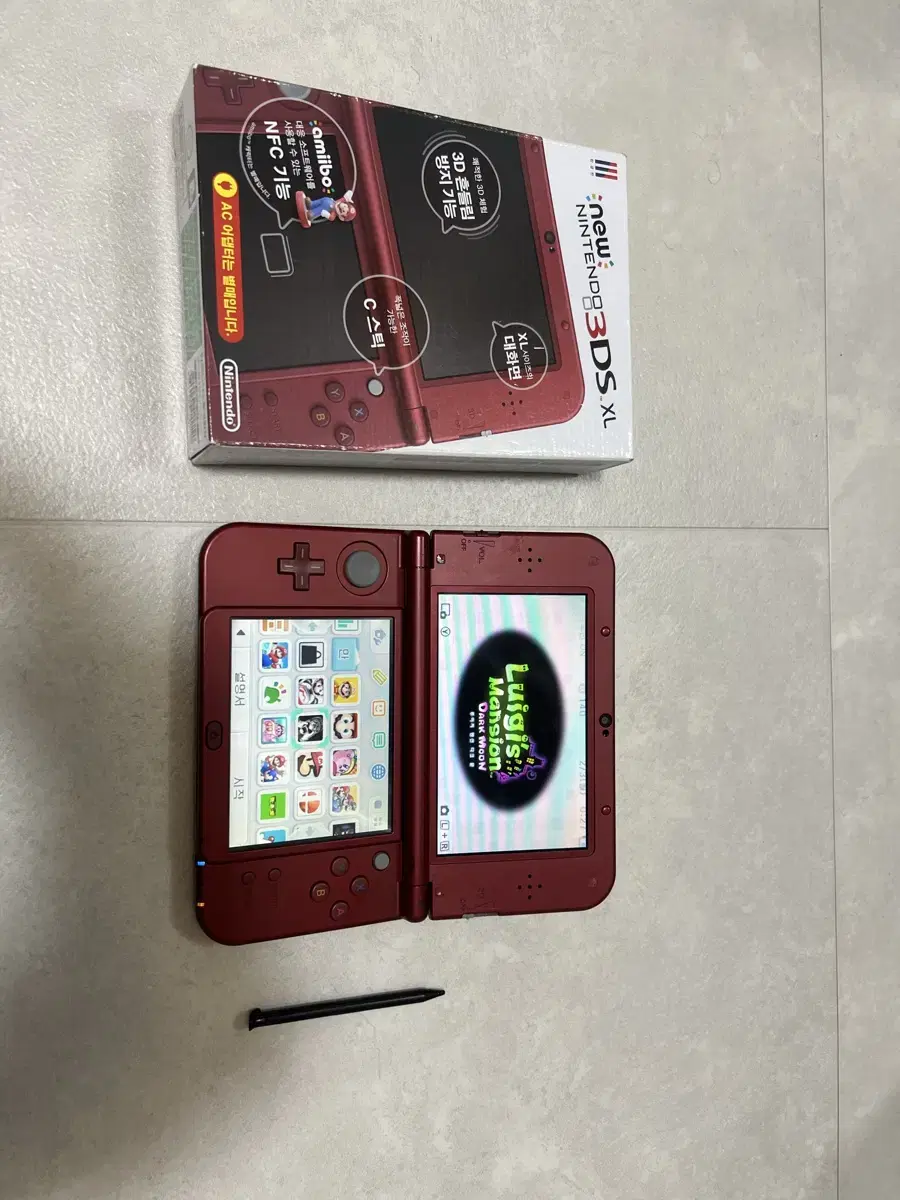 닌텐도 뉴 3ds xl 판매합니다 풀박스